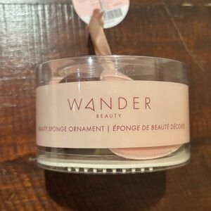 Wander Beauty Soft Pink Makeup Sponge Ornament